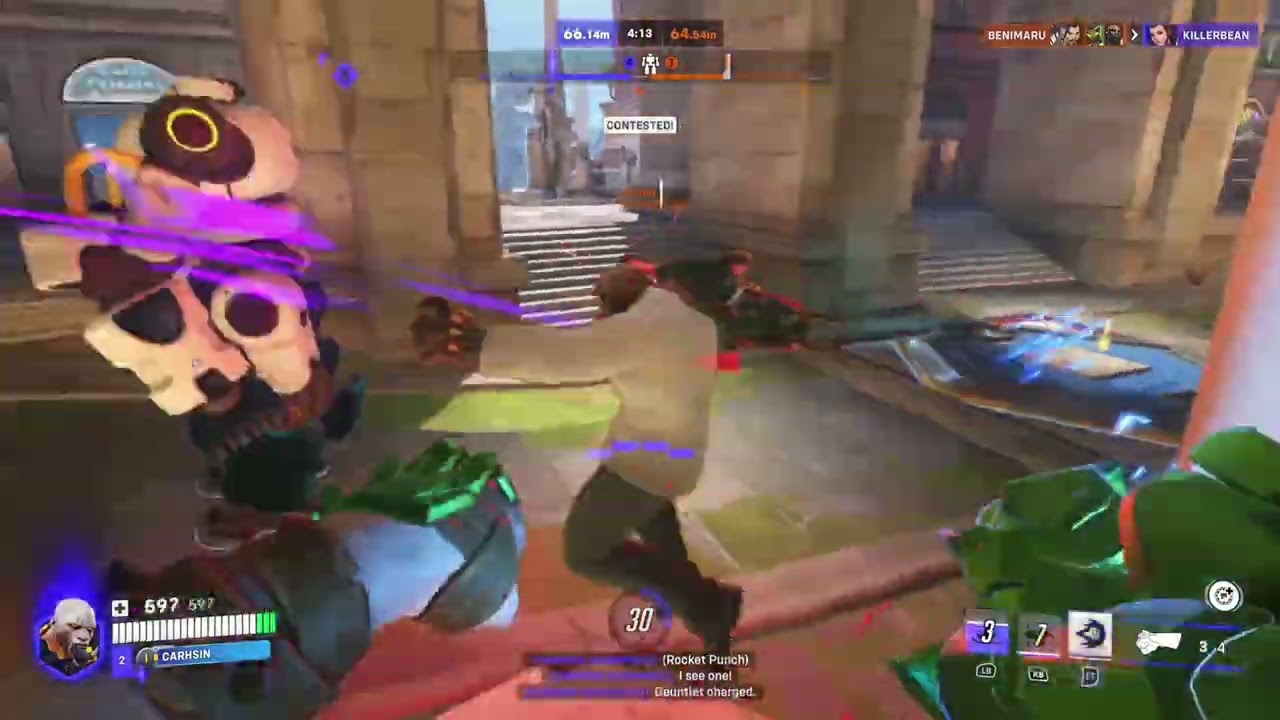 Doomfist but with plot armor 