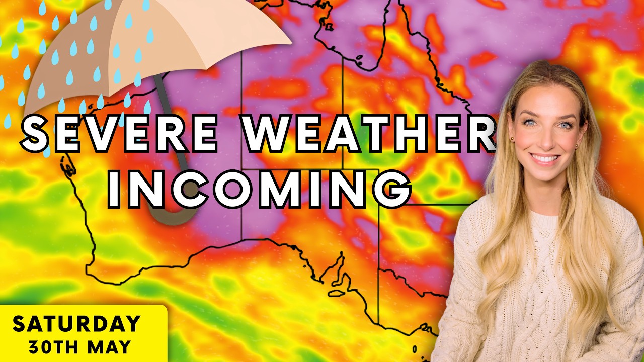 Severe Weather Hits WA | Damaging Winds, Thunderstorms & 50mm+ Rainfall Forecast
