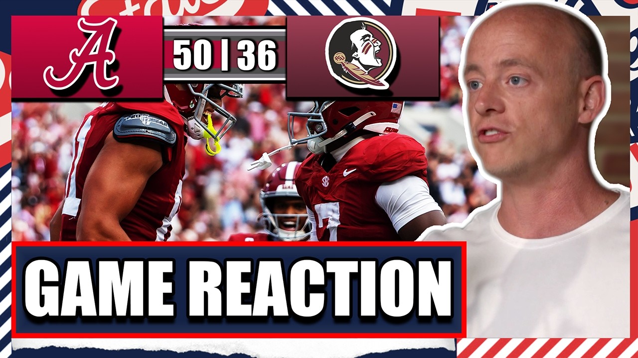 Alabama BEATS FSU...FULL Reaction - Josh Pate's College Football Show