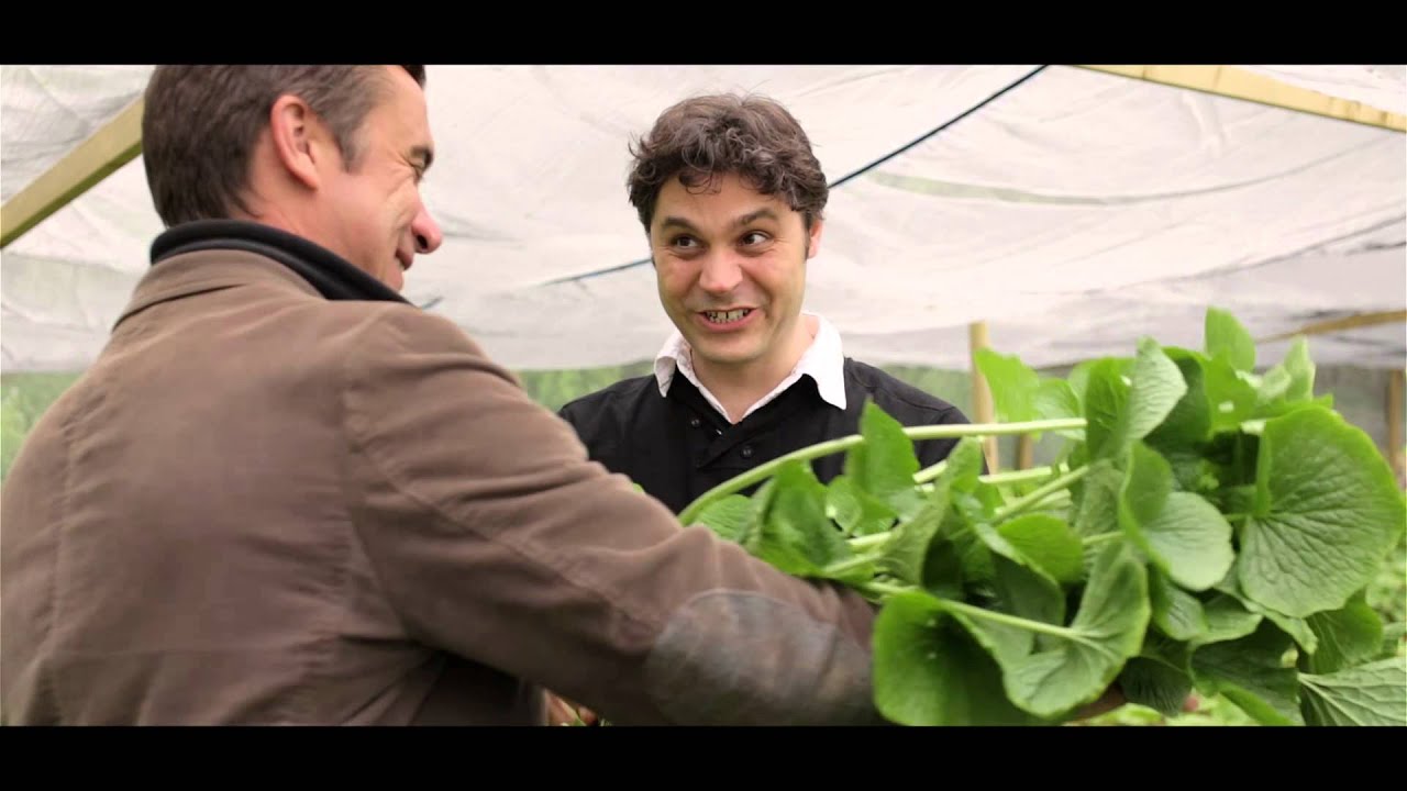 How to grate fresh Wasabi -  from French sushi chef Manu Letellier of the Sushi School.