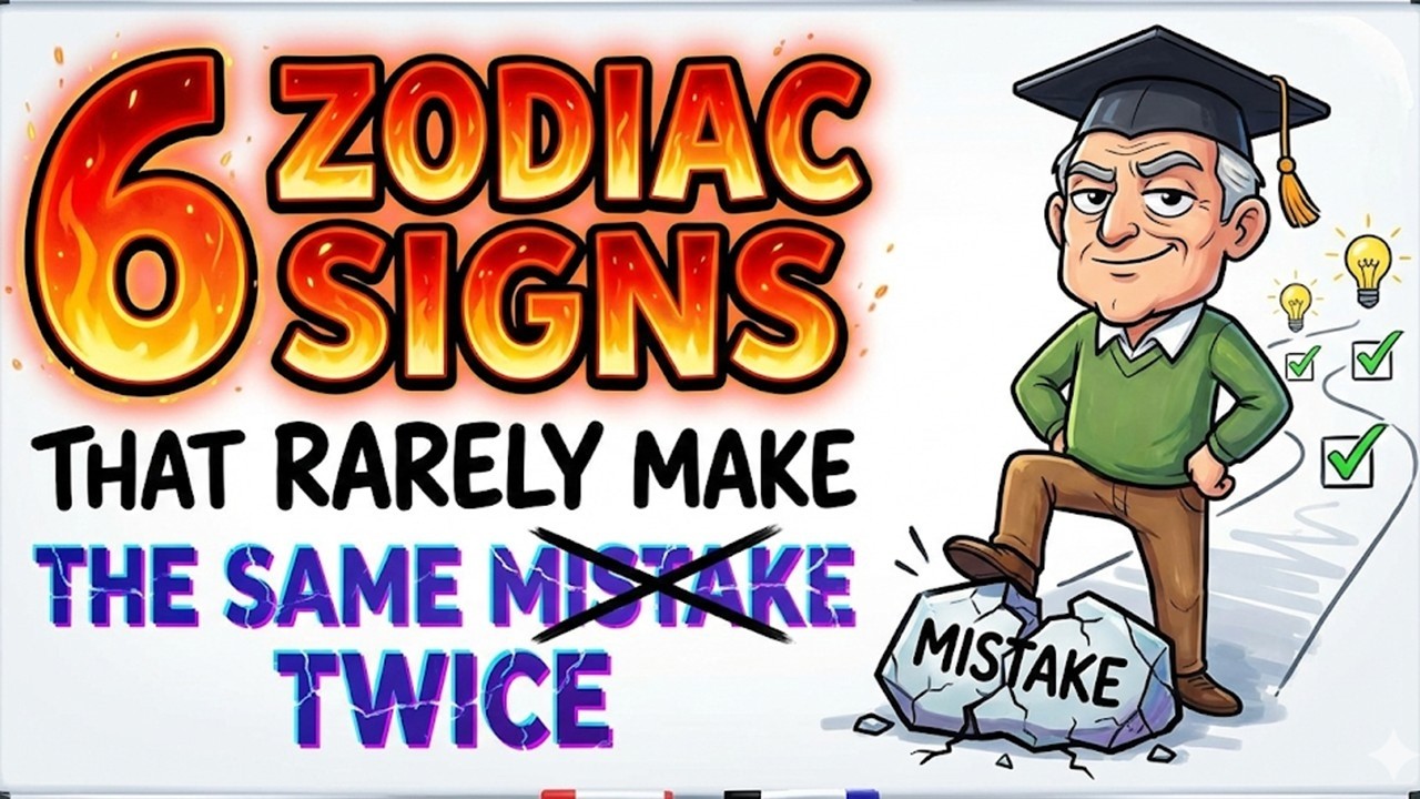 6 Zodiac Signs That Rarely Make the Same Mistake Twice