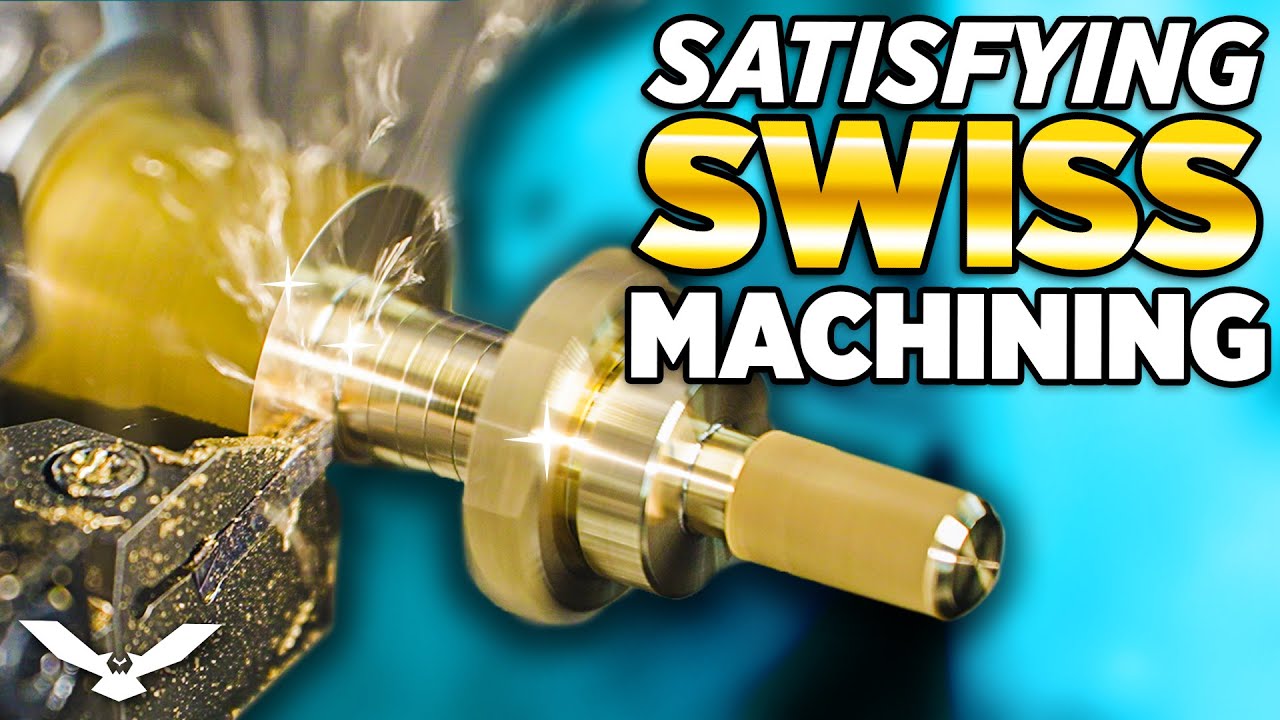 5 Minutes of the MOST Satisfying Swiss Machining
