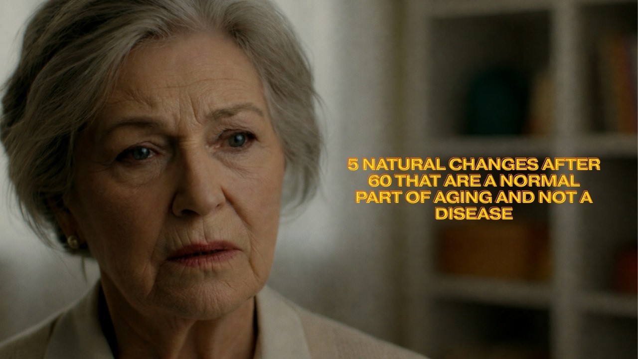 5 natural changes after 60 that are a normal part of aging and not a disease