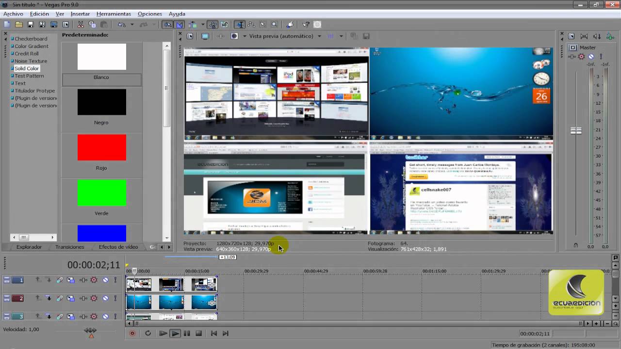 Tutorial Sony Vegas Pro parte 9