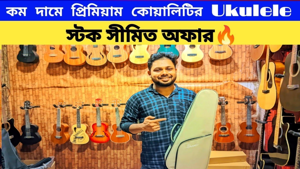 Ukulele price in Bangladesh 2024🔥Best Quality Ukulele Price  in Bd  2024🎸