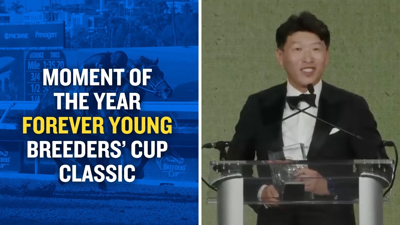 Forever Young's #フォーエバーヤング Breeders' Cup Classic win gets Moment of the Year