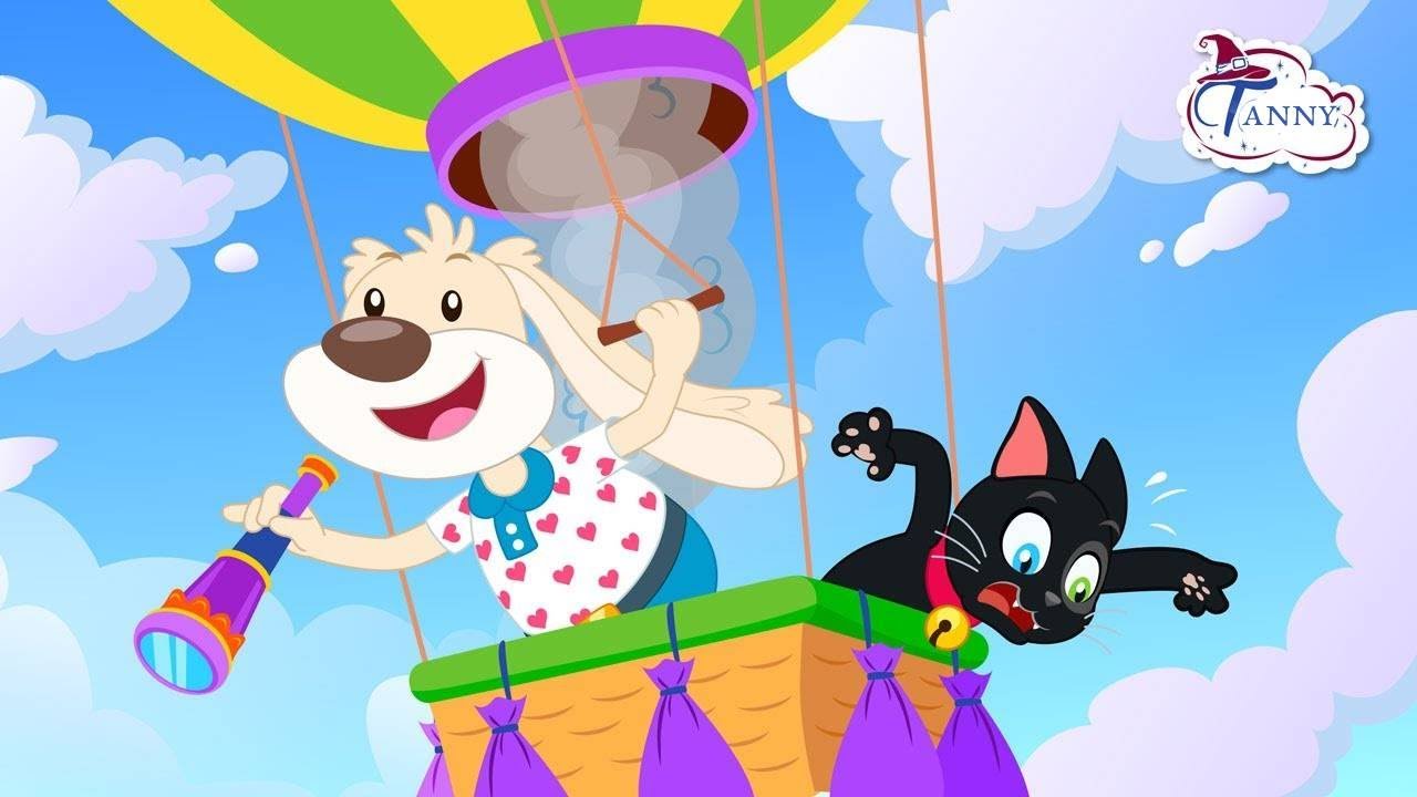 Le voyage en Montgolfière 🎈 Dessin Animé Pour Bébé / La Petite Sorcière Tanny en Français