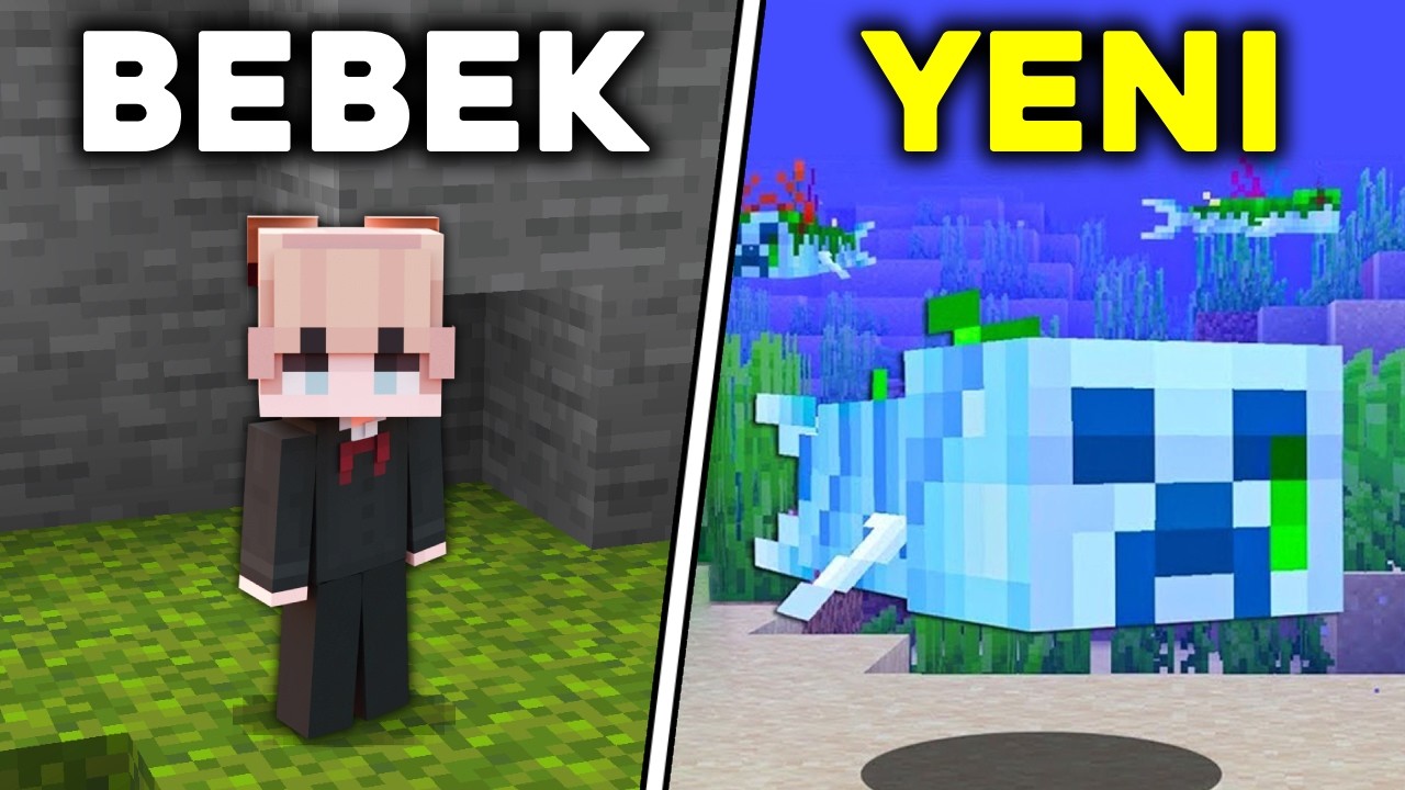 MINECRAFT'TA HAYATINIZDA DUYMADIĞINIZ 55 BİLGİ!