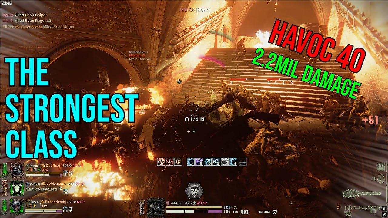 Only Ogryn's Back Is Wide Enough For This Carry | Darktide | Havoc 40 | Ogryn