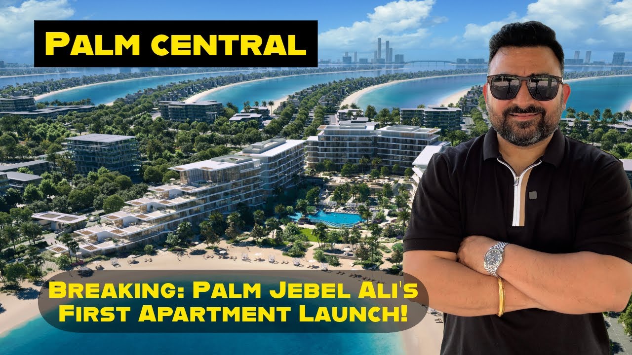 PALM JEBEL ALI GETS ITS FIRST APARTMENTS - PALM CENTRAL UNVEILED !