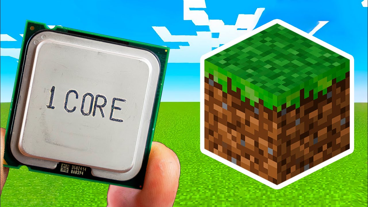 Minecraft против 19-летнего процессора