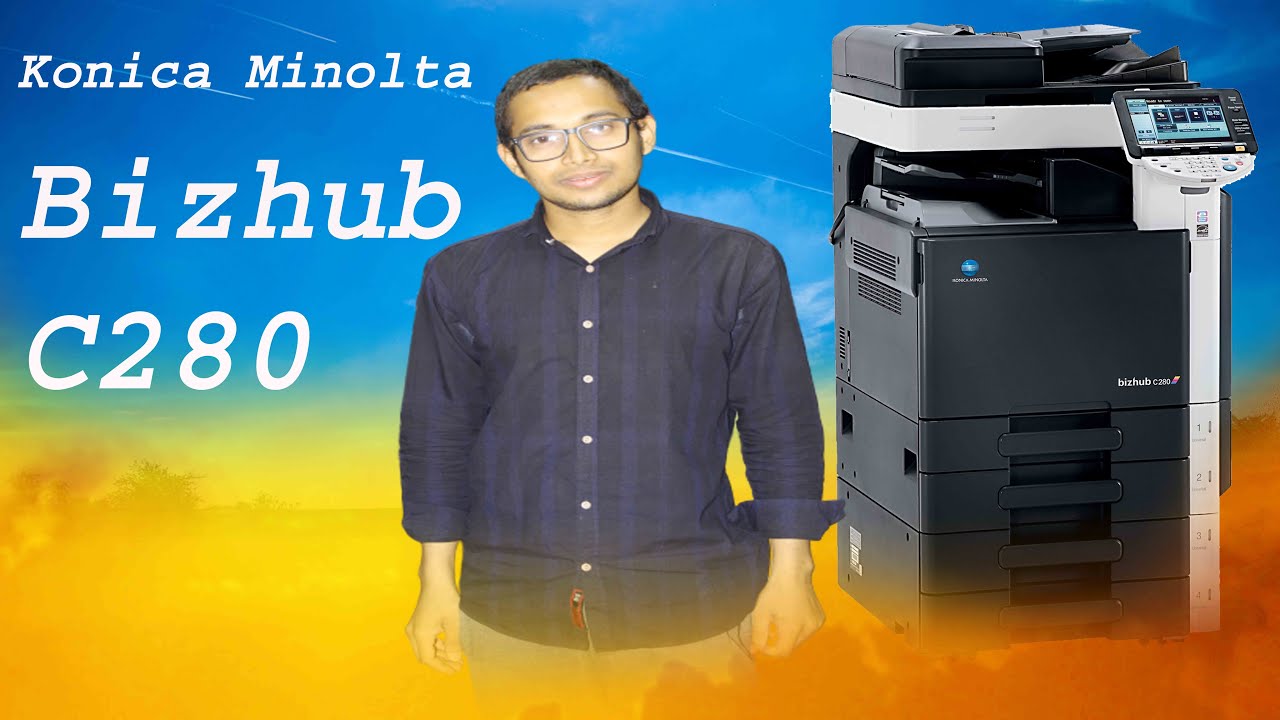 Konica Minolta Bizhub C280 // tanvir hossen fahim // c280 code c-2152