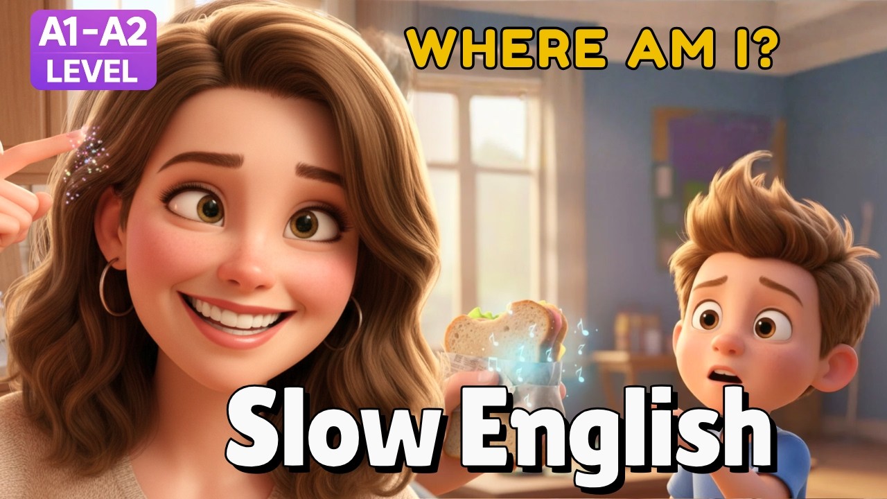 Learn English: The Mystery of Time Travel 🕰️ | Easy English Listening Story (A1 Level)
