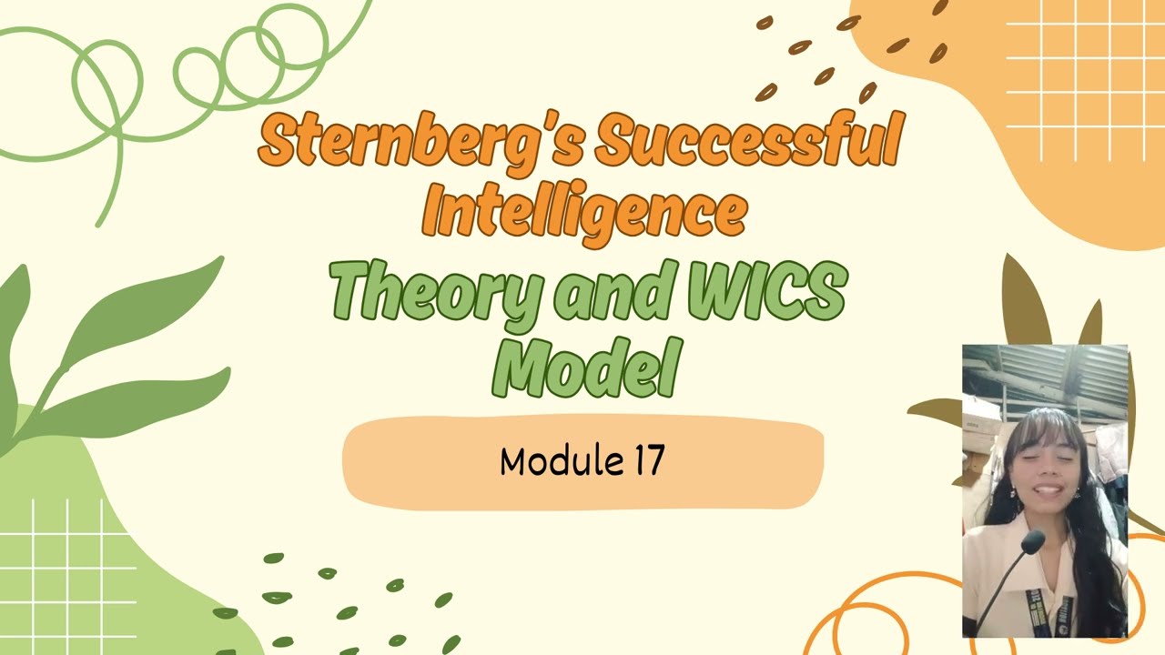 Module 17: Sternberg's Successful Intelligence Theory and WICS Model (FLCT)