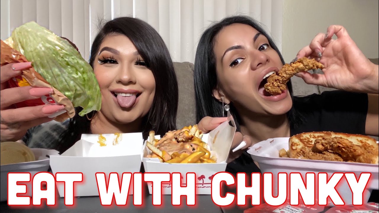 IN & OUT BURGERS &bull; CANES CHICKEN &bull; @eatwithCHUNKY  (L.A. CALIFORNIA)