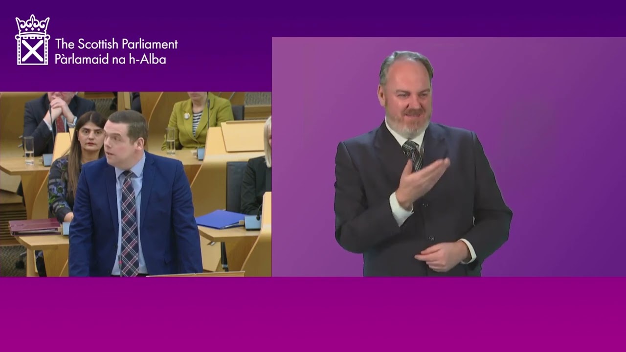 Selection of First Minister (BSL) - 28 March 2023