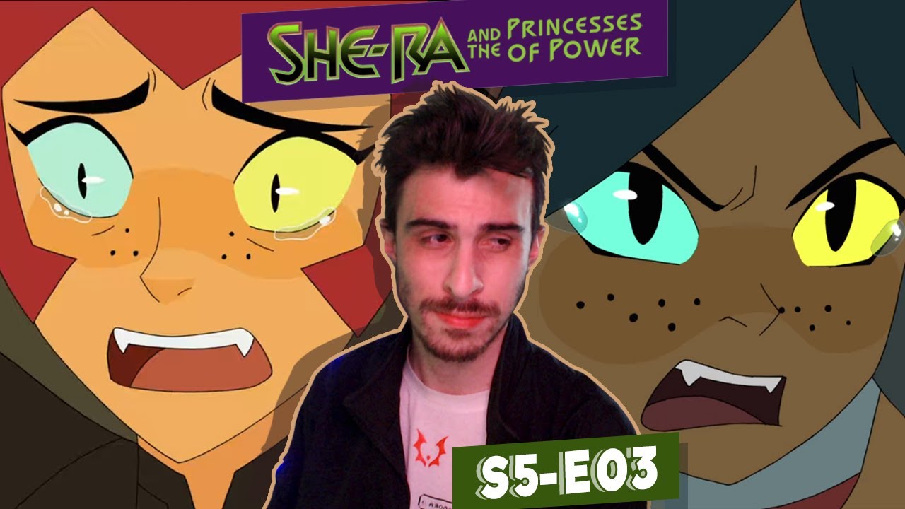 PROTECT MY DEAR CATRA AT ALL COST!!!! SHE-RA & THE PRINCESSES OF POWER 5x3 - Corridors - Reaction