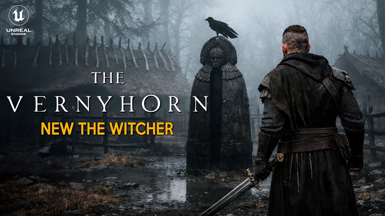 THE VERNYHORN First DLSS 4.5 Gameplay Reveal | New Medieval OPEN WORLD RPG inspired by The Witcher 3