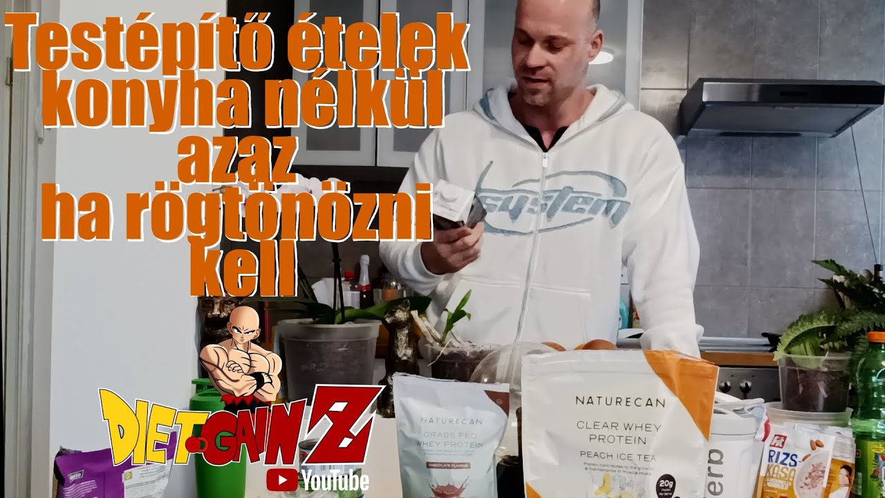Testépítő ételek konyha nélkül,azaz mit tegyél, ha rögtönözni kell - Dietgainz
