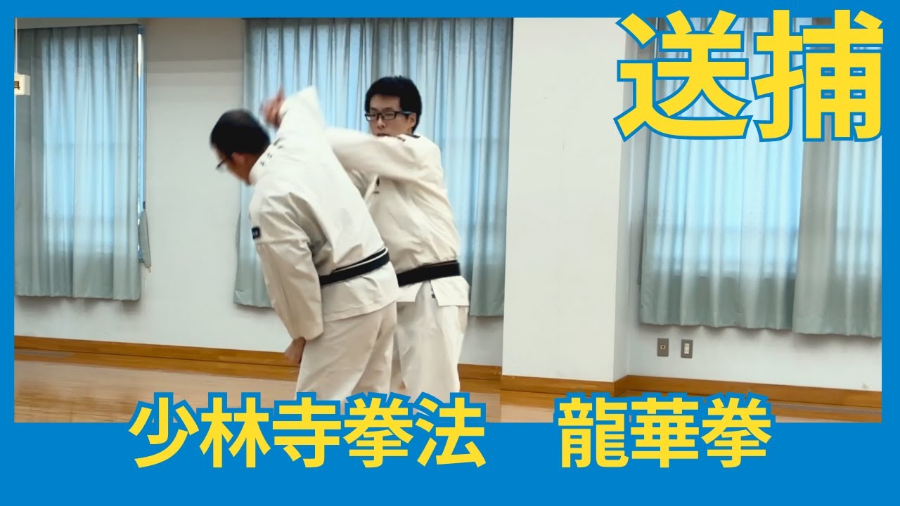 送捕（少林寺拳法・龍華拳）｜法形・技の復習動画