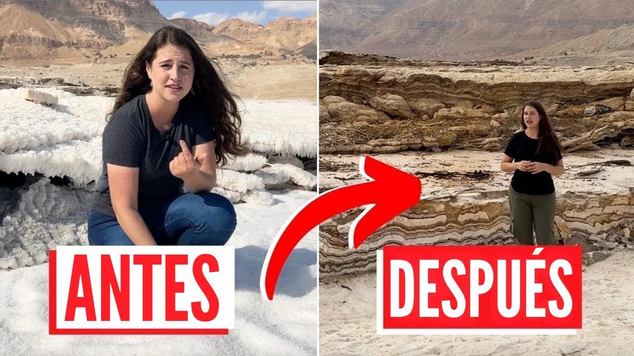 LOS PECES DESAPARECIERON? QU&Eacute; EST&Aacute; PASANDO EN EL MAR MUERTO? Israel con Aline