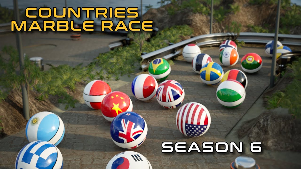 COUNTRIES MARBLE RACE - SEASON 6