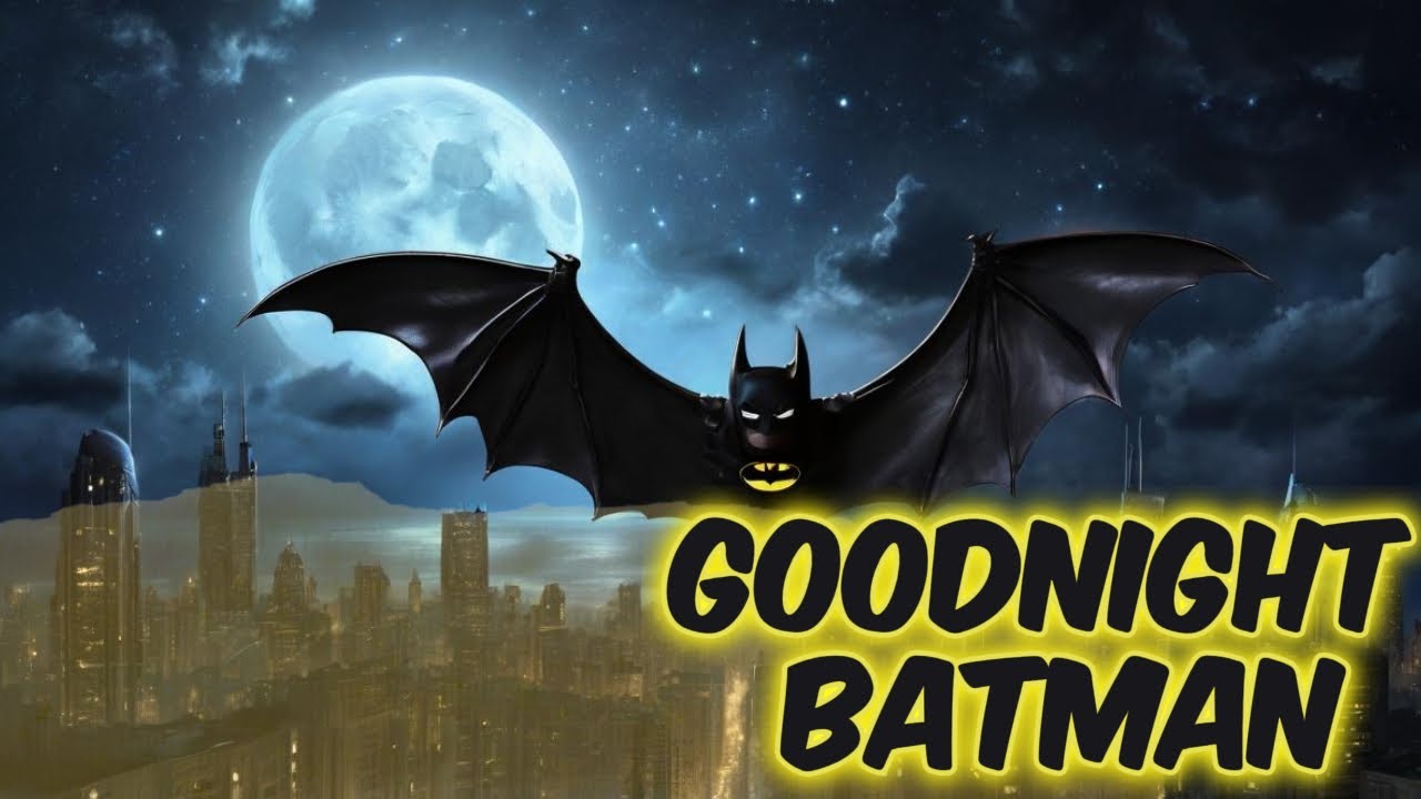 Goodnight Batman, Goodnight Gotham | Bedtime story for kids