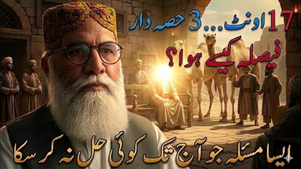 “17 Oonton Ka Masla Kaise Hal Hua? Ali ibn Abi Talib Ki Hikmat Ka Waqia” #viral #video #trending 