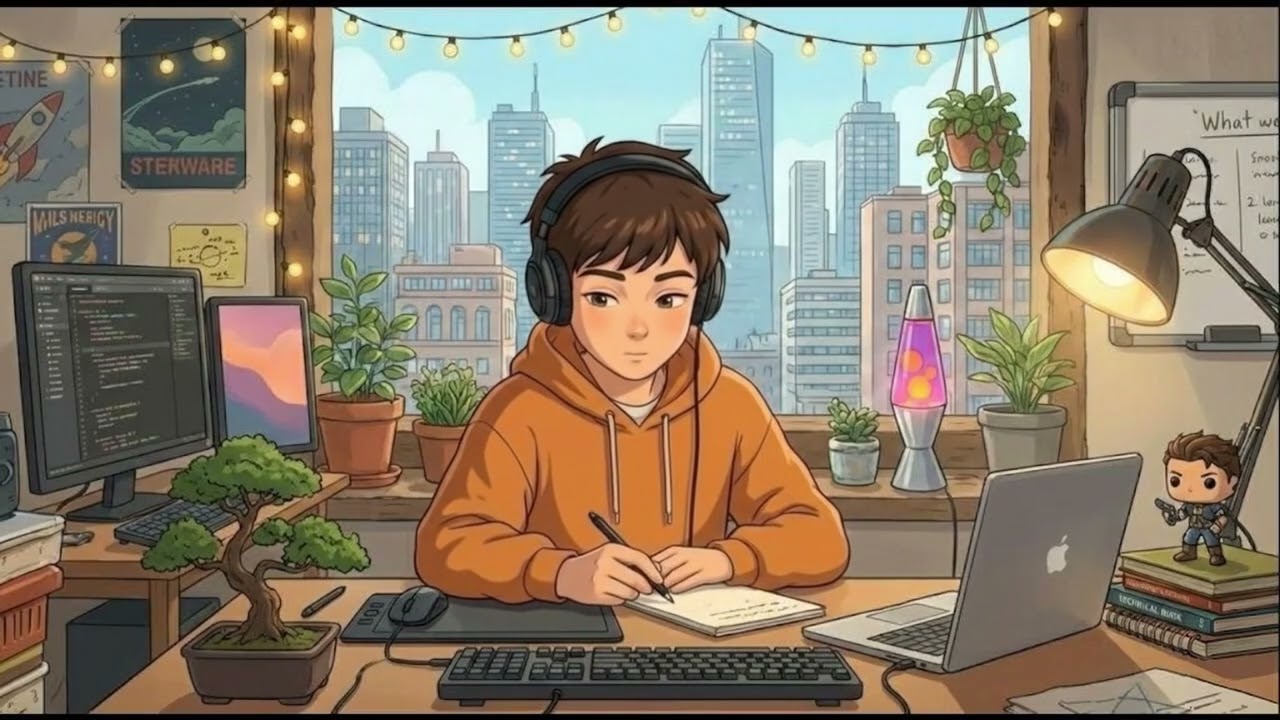 Relax Lo-Fi Background Music for Study, Work and Calm Moments