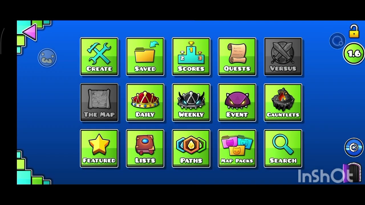 Creating a curse Of the creator @Nuwaligorar in the game geometry dash 2.2 (test!) #geometrydash
