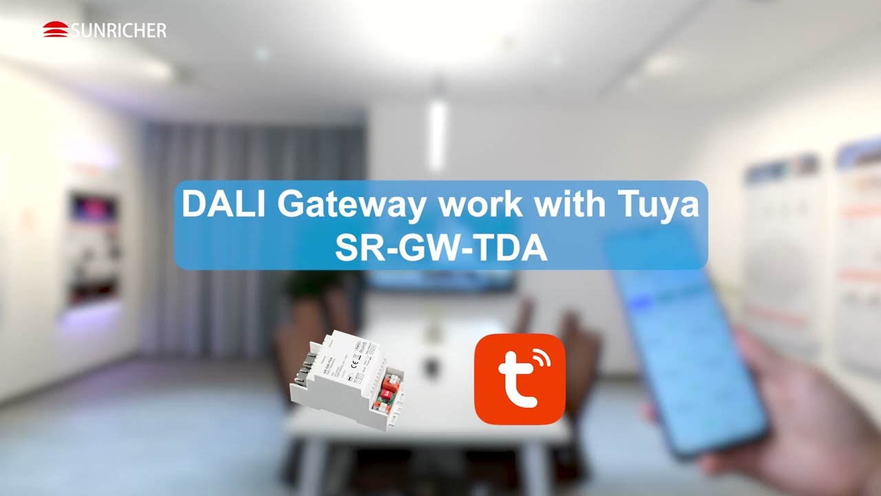 DALI Gateway works with Tuya SR-GW-TDA