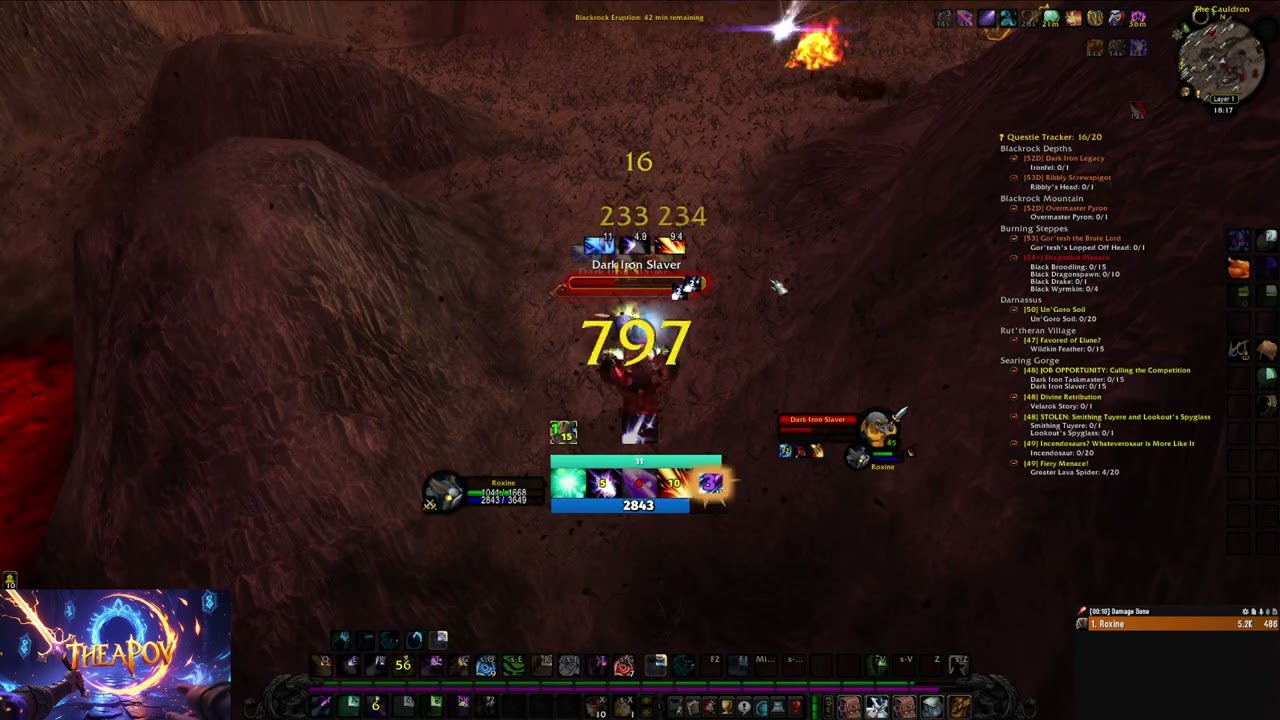 Wow Classic SOD Journey. Roxine the Balance Druid leveling jorney. Relaxing Longplay