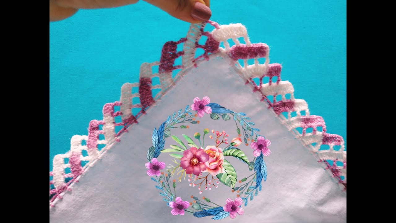 Sencilla orilla num 807 para servilletas,muy fácil de tejer.#fypage #crochet #parati #arte #videos