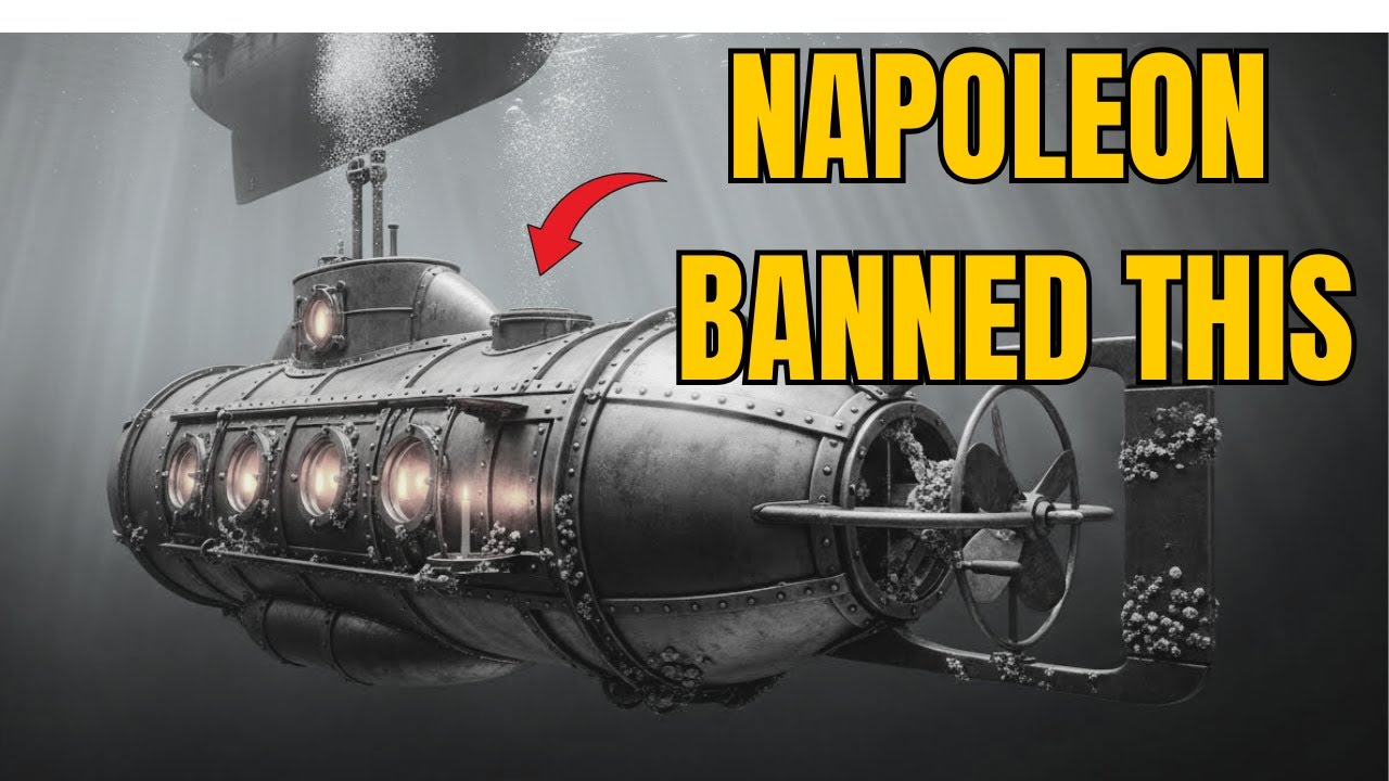 The Inventor Who Built a Submarine in 1800... Napoleon Refused to Use It