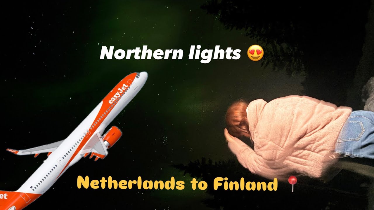 From Amsterdam to Santa’s Hometown 🎅❄️ | Rovaniemi Travel Vlog