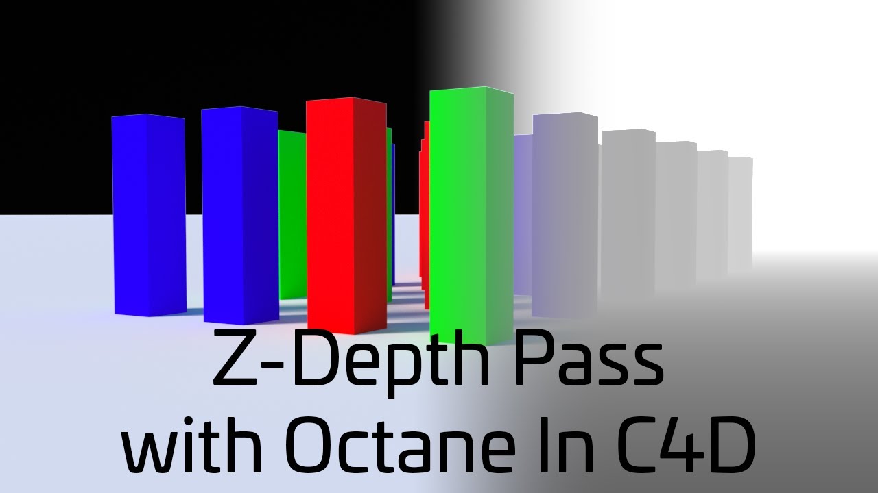 Popper Z-Depth Pass export in Octane and C4D (Quick Tip)