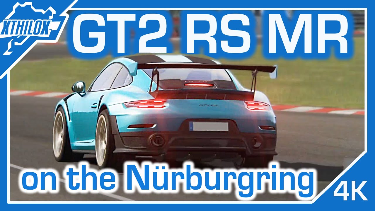 Porsche GT2 RS MR - BTG 6:16 min on NÜRBURGRING NORDSCHLEIFE Assetto Corsa SimRacing Simulation 4K