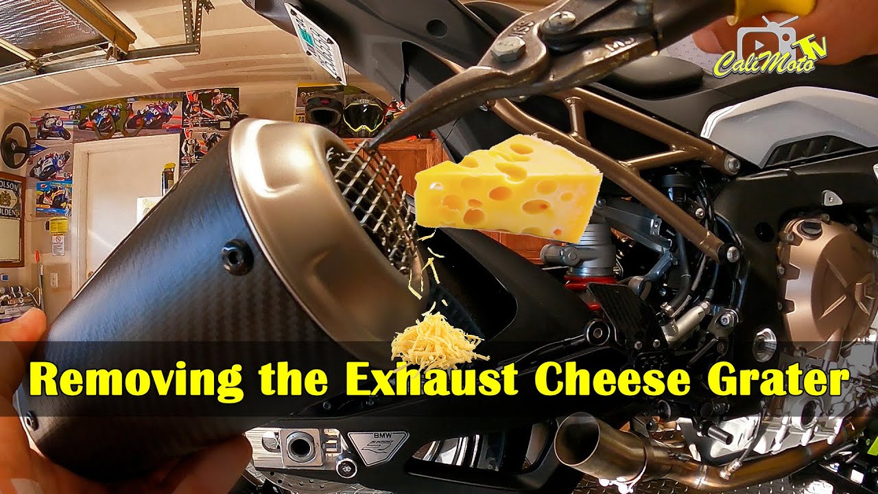 Removing the Cheese Grater out of the Leo Vince Exhaust
