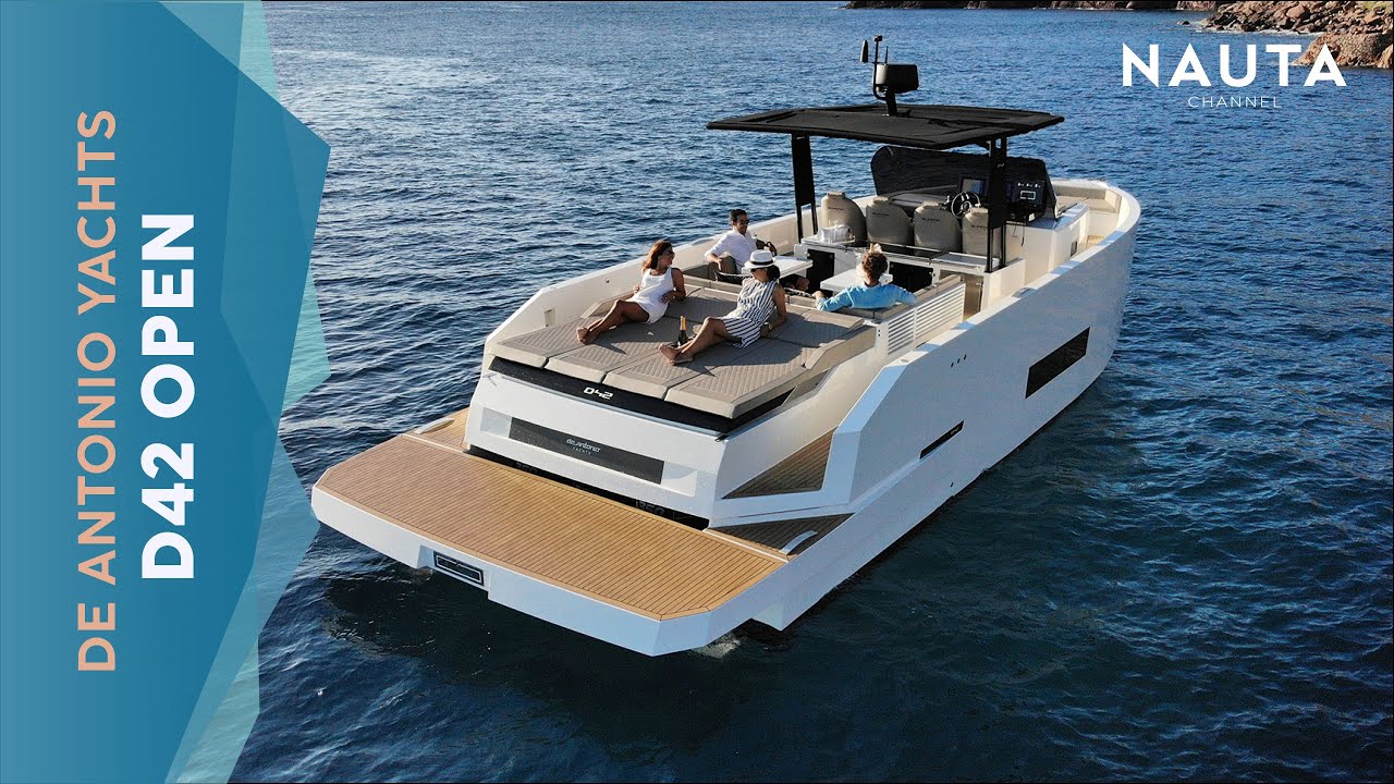 De Antonio D42 - POV Yacht Tour - esterni e cabine