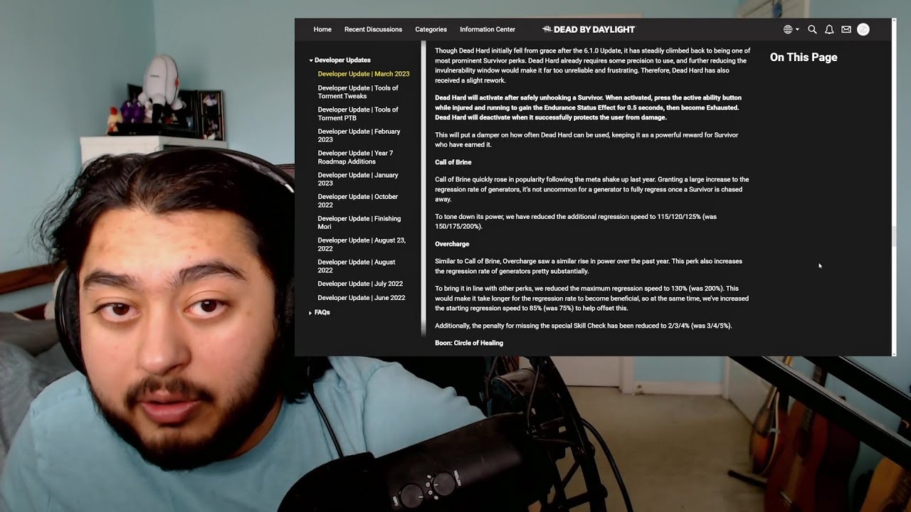 The Best Mid Chapter Update I've Ever Seen - Dead by Daylight Discussion