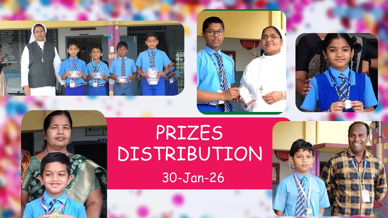 Prizes Distribution  30th Jan 2026