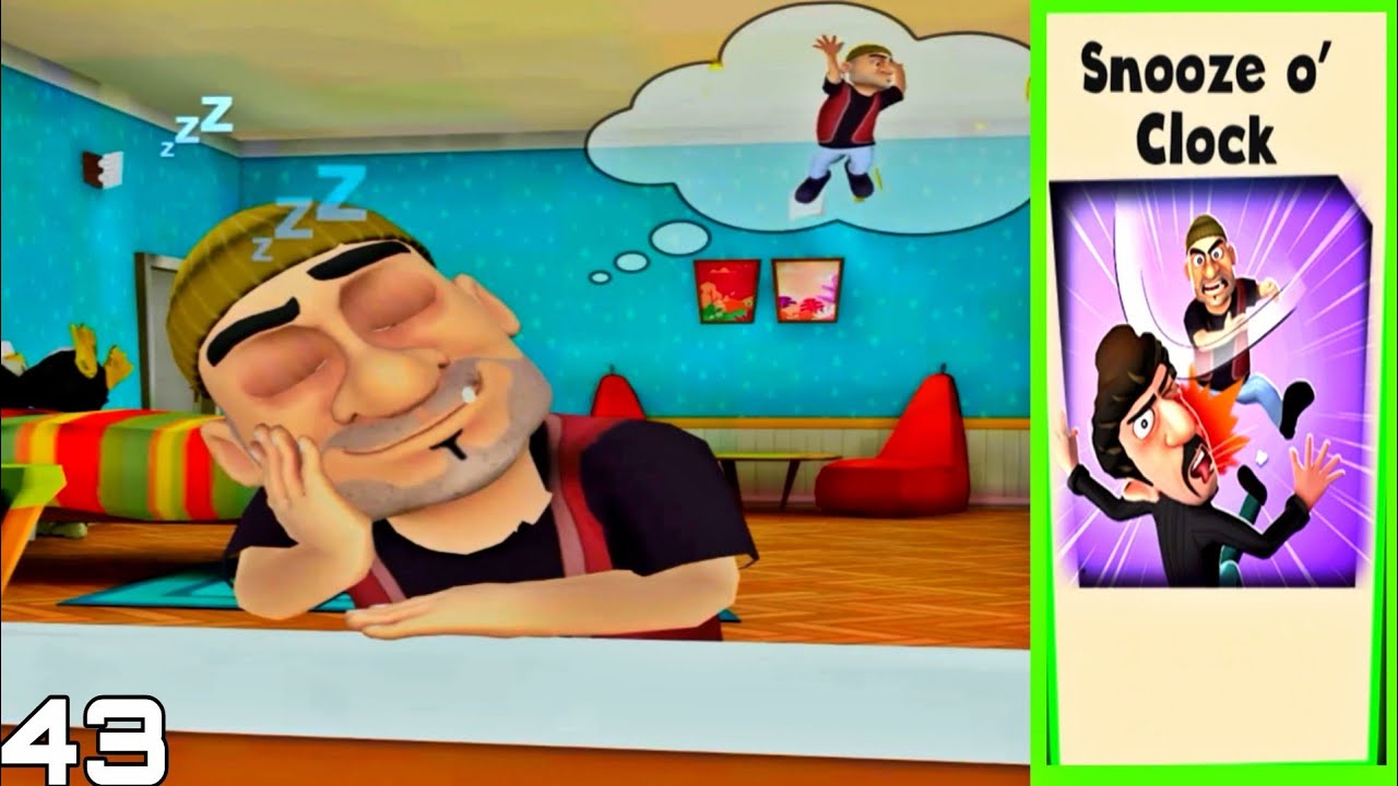 Scary Robber Home Clash New Update- Snooze O' Clock