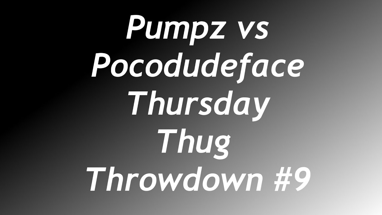 Pumpz (Falco) vs Pocodudeface (Dr. Mario) - SSBM - Thursday Thug Throwdown #9 RR