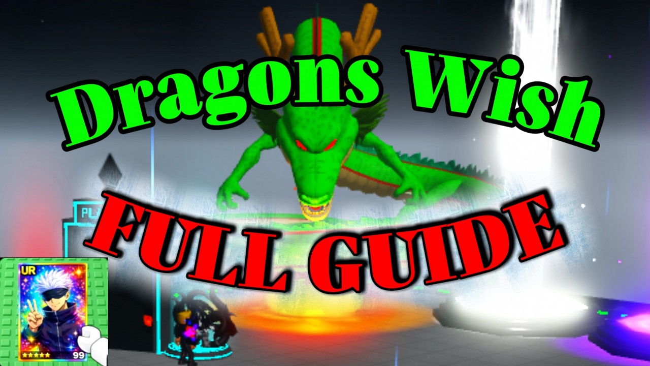 FULL Guide to Dragon's Wish In Anime Card Collections (Roblox)