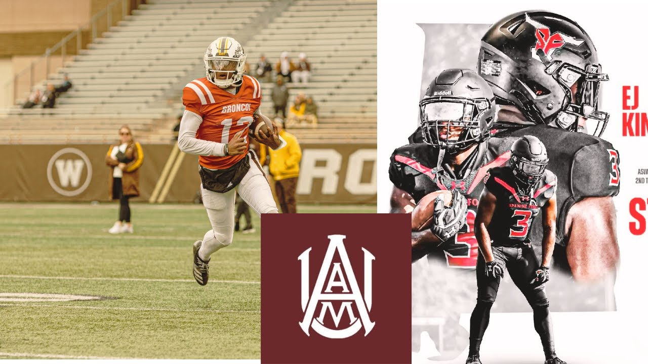 2 Big Time Offensive Weapons Heading To AAMU!! EJ King/ JD Davis Highlights