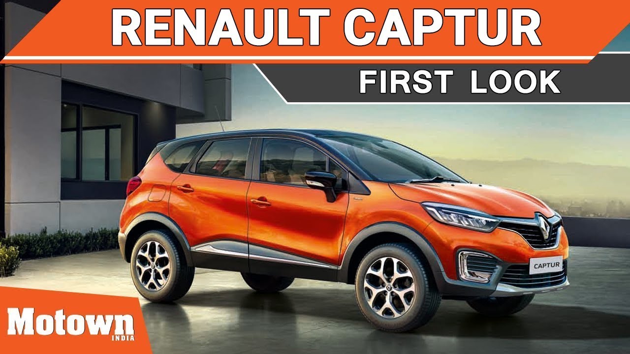 Renault Captur premium SUV | Exclusive First Look in India | Motown India
