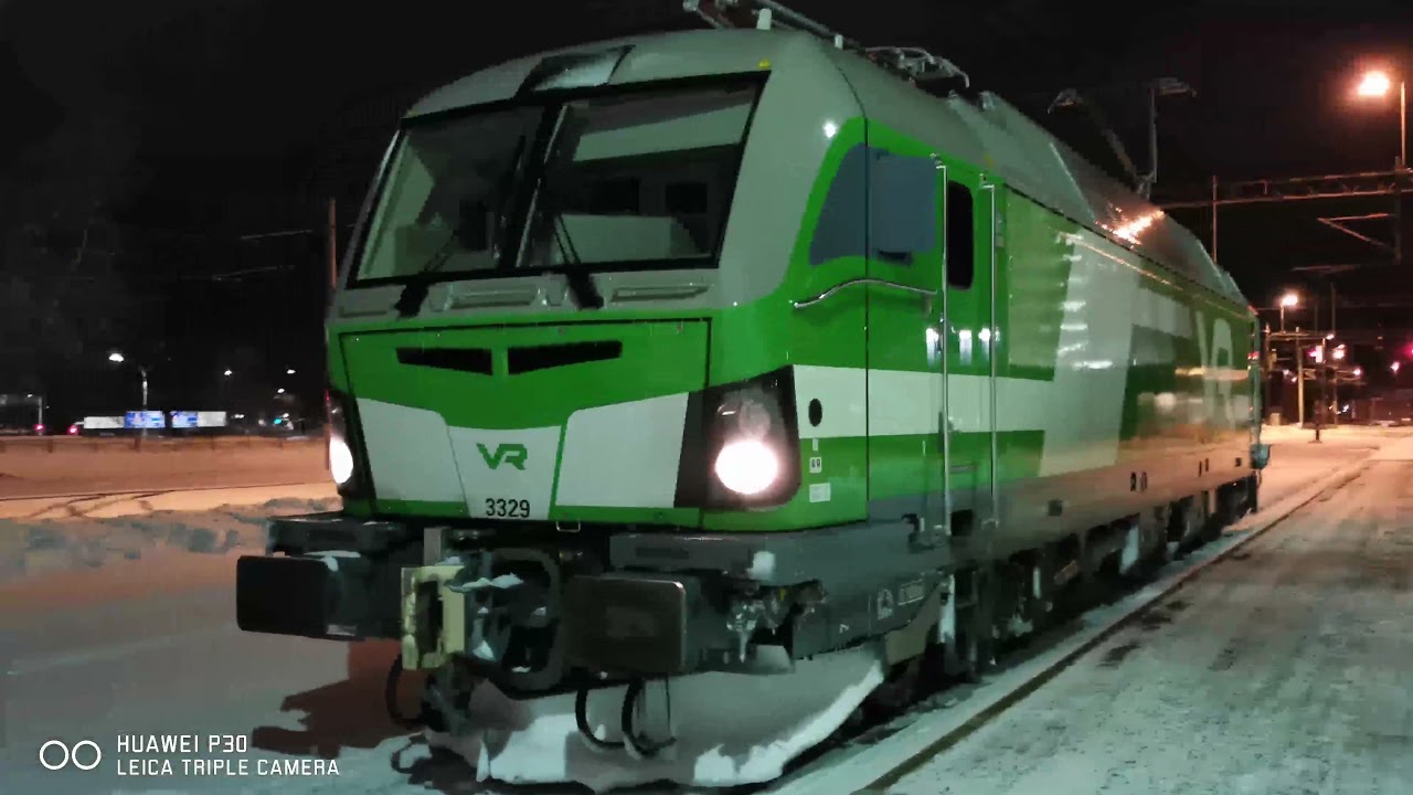 Kolarin y&ouml;juna saa Vectronin keulaan [4K]