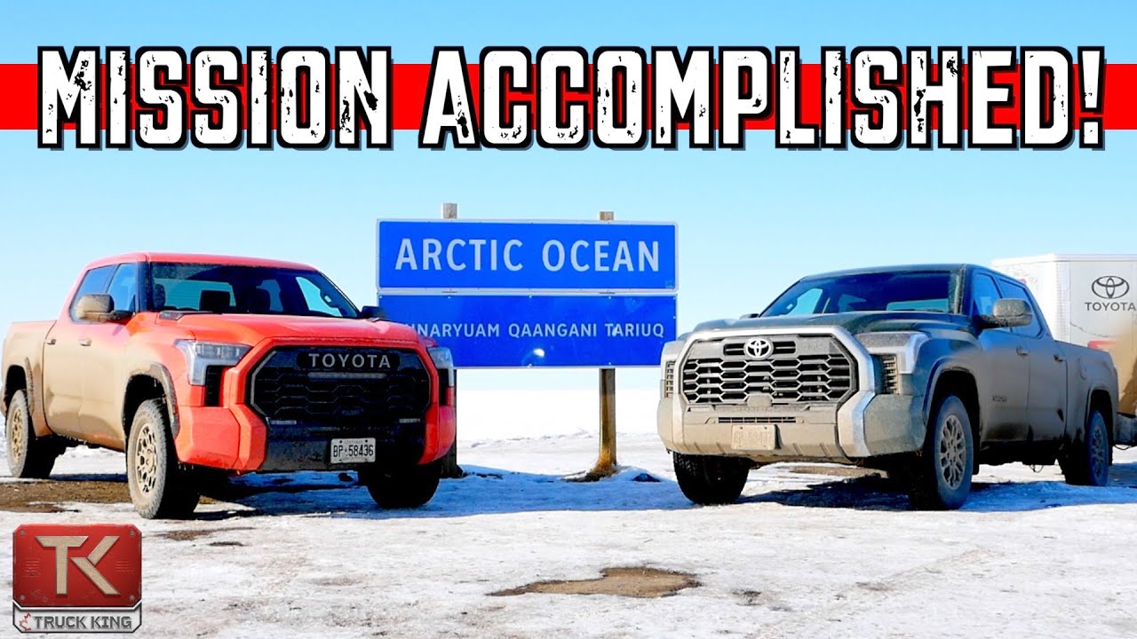 2022 Toyota Tundra Completes Torture Test to the Arctic Ocean - Our Epic Trip Comes to An End