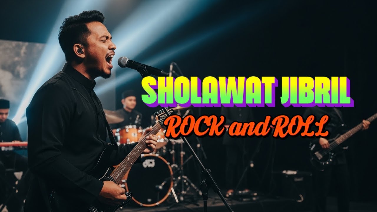 Menggetarkan Jiwa! Rasakan Energi Positif Lewat Melodi Gitar Elektrik Sholawat Jibril rock