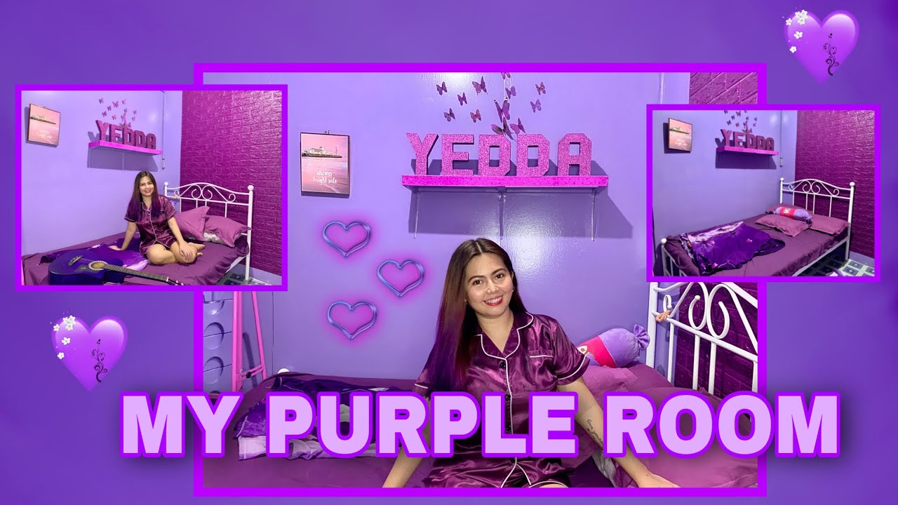 MY PURPLE ROOM | PurpleGirl Yedda